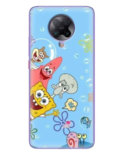 Чехол для Xiaomi POCO F2 Pro с картинкой «Веселые пузырьки»