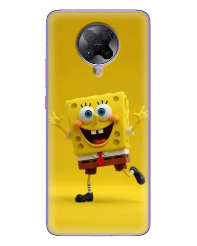 Чехол для Xiaomi POCO F2 Pro с картинкой «Позитивный Губка Боб»