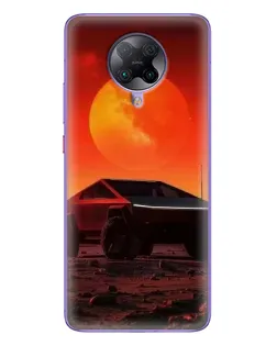 Чехол для Xiaomi POCO F2 Pro с картинкой «Cybertruck на Марсе» Чехол для Xiaomi POCO F2 Pro с картинкой «Cybertruck на Марсе»