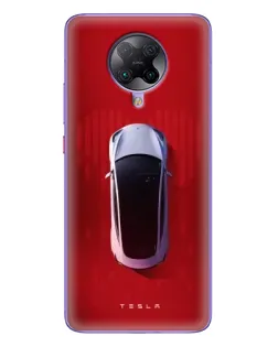 Чехол для Xiaomi POCO F2 Pro с картинкой «Tesla Top View» Чехол для Xiaomi POCO F2 Pro с картинкой «Tesla Top View»