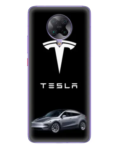Чехол для Xiaomi POCO F2 Pro с картинкой «Tesla Model Y» Чехол для Xiaomi POCO F2 Pro с картинкой «Tesla Model Y»
