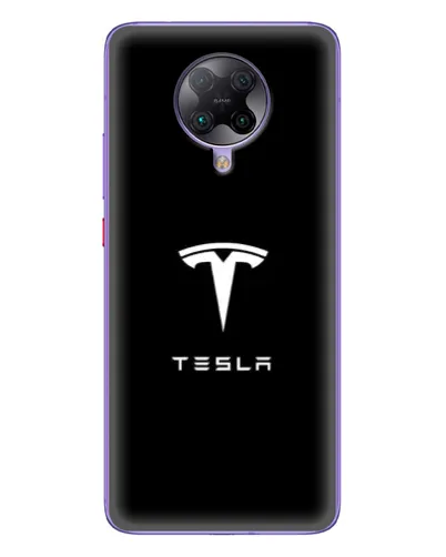 Чехол для Xiaomi POCO F2 Pro с картинкой «Tesla White Logo» Чехол для Xiaomi POCO F2 Pro с картинкой «Tesla White Logo»