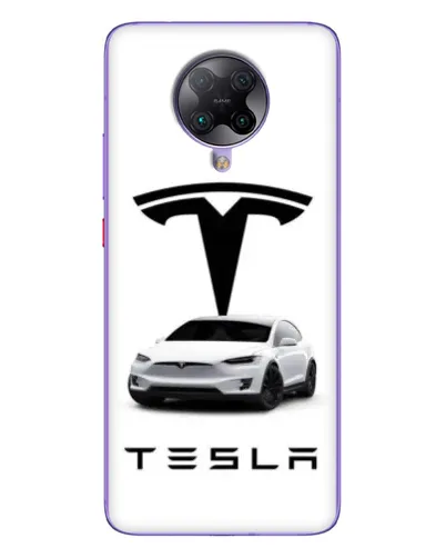 Чехол для Xiaomi POCO F2 Pro с картинкой «Tesla White Style» Чехол для Xiaomi POCO F2 Pro с картинкой «Tesla White Style»