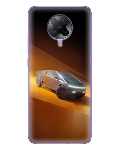 Чехол для Xiaomi POCO F2 Pro с картинкой «Cybertruck в пустыне» Чехол для Xiaomi POCO F2 Pro с картинкой «Cybertruck в пустыне»