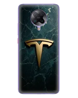 Чехол для Xiaomi POCO F2 Pro с картинкой «Мраморная Tesla Gold» Чехол для Xiaomi POCO F2 Pro с картинкой «Мраморная Tesla Gold»
