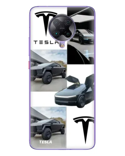 Чехол для Xiaomi POCO F2 Pro с картинкой «Коллаж Cybertruck Tesla» Чехол для Xiaomi POCO F2 Pro с картинкой «Коллаж Cybertruck Tesla»