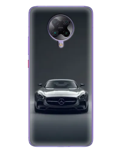 Чохол для Xiaomi POCO F2 Pro з картинкою «Mercedes на чорному»