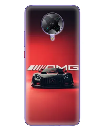 Чохол для Xiaomi POCO F2 Pro з картинкою «Mercedes AMG — червона лінія»