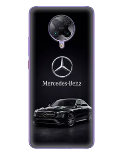 Чохол для Xiaomi POCO F2 Pro з картинкою «Mercedes — решітка радіатора»