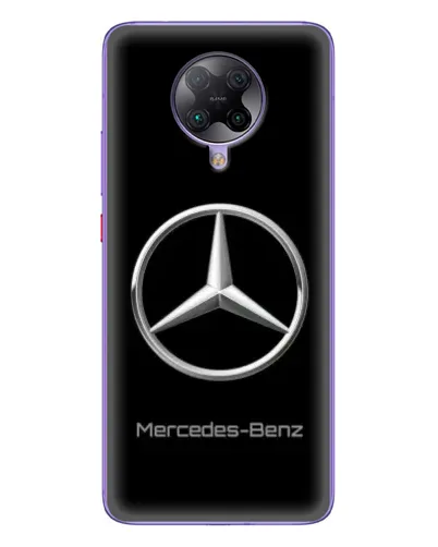Чохол для Xiaomi POCO F2 Pro з картинкою «Mercedes Silver Logo»