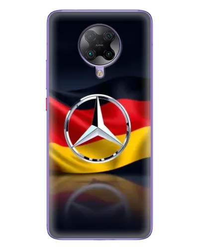Чохол для Xiaomi POCO F2 Pro з картинкою «Mercedes — прапор Німеччини»