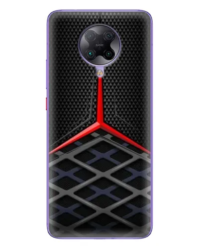 Чохол для Xiaomi POCO F2 Pro з картинкою «Mercedes Carbon Grid»