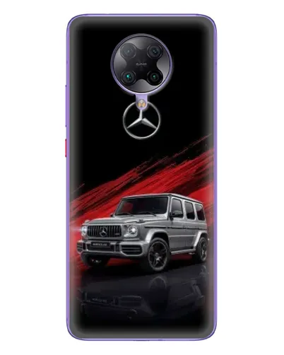 Чохол для Xiaomi POCO F2 Pro з картинкою «Mercedes G-Class червоний»