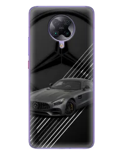 Чохол для Xiaomi POCO F2 Pro з картинкою «Mercedes AMG — графіка»