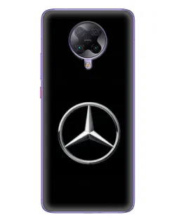Чохол для Xiaomi POCO F2 Pro з картинкою «Mercedes класичний лого»