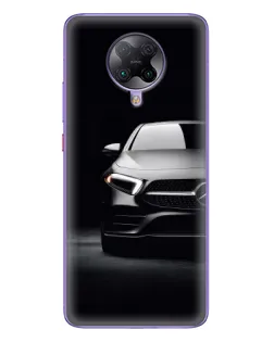 Чохол для Xiaomi POCO F2 Pro з картинкою «Світло фар Mercedes»