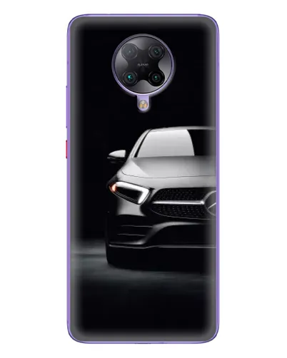 Чохол для Xiaomi POCO F2 Pro з картинкою «Світло фар Mercedes»