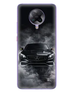 Чохол для Xiaomi POCO F2 Pro з картинкою «Mercedes у диму»