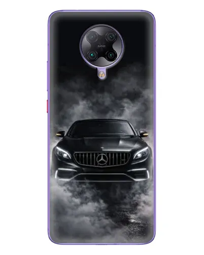 Чохол для Xiaomi POCO F2 Pro з картинкою «Mercedes у диму»