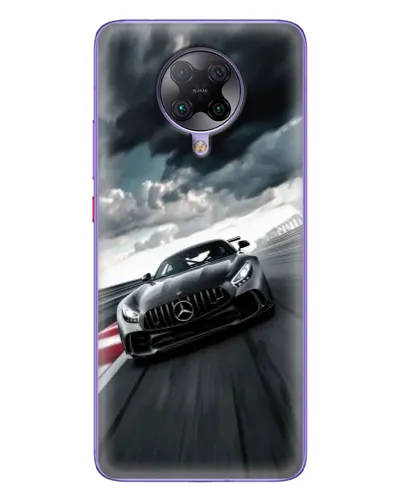 Чохол для Xiaomi POCO F2 Pro з картинкою «Гоночний Mercedes AMG»