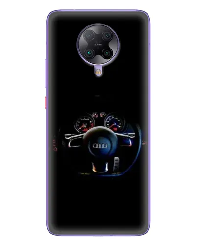 Чохол для Xiaomi POCO F2 Pro з картинкою «Салон Audi — кермо» Чохол для Xiaomi POCO F2 Pro з картинкою «Салон Audi — кермо»