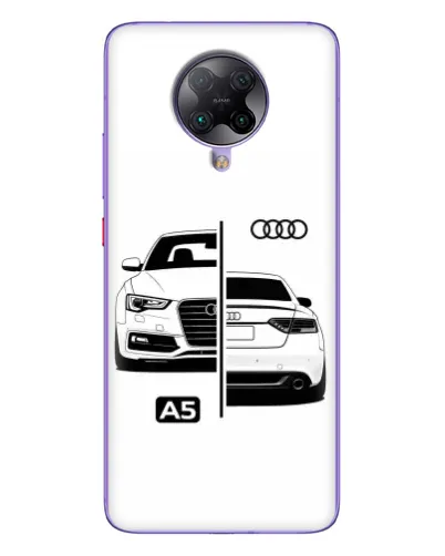 Чохол для Xiaomi POCO F2 Pro з картинкою «Audi — контрастний дизайн» Чохол для Xiaomi POCO F2 Pro з картинкою «Audi — контрастний дизайн»