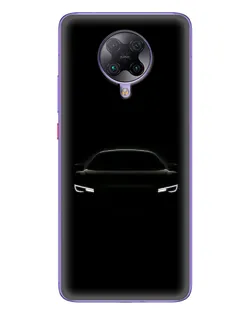 Чохол для Xiaomi POCO F2 Pro з картинкою «Погляд Audi у темряві»