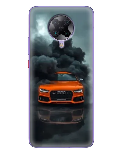 Чохол для Xiaomi POCO F2 Pro з картинкою «Audi у хмарах диму» Чохол для Xiaomi POCO F2 Pro з картинкою «Audi у хмарах диму»