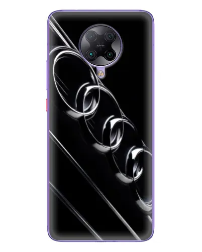 Чохол для Xiaomi POCO F2 Pro з картинкою «Audi — абстрактні кільця» Чохол для Xiaomi POCO F2 Pro з картинкою «Audi — абстрактні кільця»