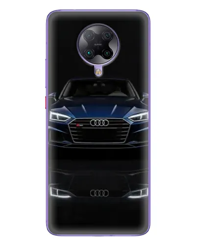 Чохол для Xiaomi POCO F2 Pro з картинкою «Audi — нічне відображення» Чохол для Xiaomi POCO F2 Pro з картинкою «Audi — нічне відображення»