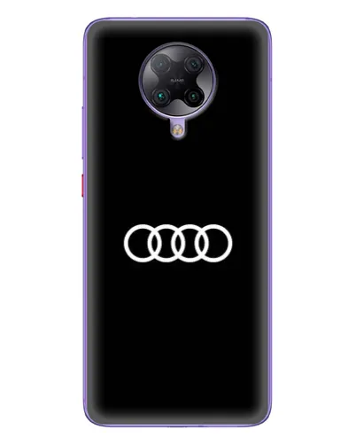 Чохол для Xiaomi POCO F2 Pro з картинкою «Audi White Logo» Чохол для Xiaomi POCO F2 Pro з картинкою «Audi White Logo»