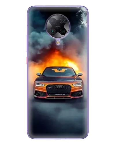 Чохол для Xiaomi POCO F2 Pro з картинкою «Audi у вогняному диму» Чохол для Xiaomi POCO F2 Pro з картинкою «Audi у вогняному диму»