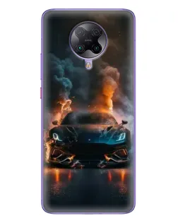 Чехол для Xiaomi POCO F2 Pro с картинкой «Lamborghini дымная эстетика» Чехол для Xiaomi POCO F2 Pro с картинкой «Lamborghini дымная эстетика»