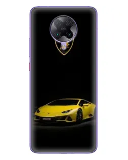 Чехол для Xiaomi POCO F2 Pro с картинкой «Lamborghini желтый акцент» Чехол для Xiaomi POCO F2 Pro с картинкой «Lamborghini желтый акцент»
