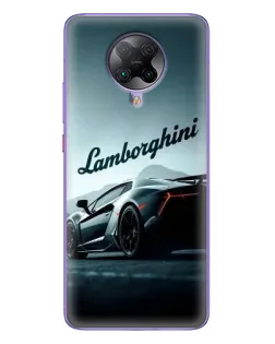 Чехол для Xiaomi POCO F2 Pro с картинкой «Классическая надпись Lamborghini» Чехол для Xiaomi POCO F2 Pro с картинкой «Классическая надпись Lamborghini»