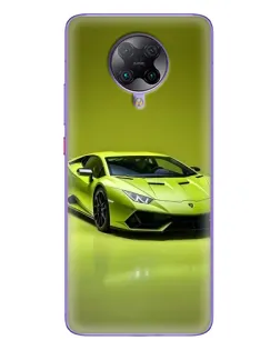 Чехол для Xiaomi POCO F2 Pro с картинкой «Салатовый Lamborghini Huracan» Чехол для Xiaomi POCO F2 Pro с картинкой «Салатовый Lamborghini Huracan»