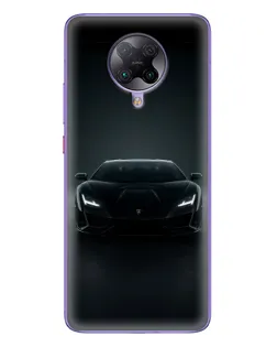 Чехол для Xiaomi POCO F2 Pro с картинкой «Черный Lamborghini Aventador» Чехол для Xiaomi POCO F2 Pro с картинкой «Черный Lamborghini Aventador»