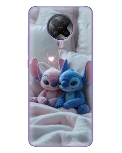 Чехол для Xiaomi POCO F2 Pro с картинкой «Плюшевые Стич Ангел» Чехол для Xiaomi POCO F2 Pro с картинкой «Плюшевые Стич Ангел»