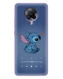 Чехол для Xiaomi POCO F2 Pro с картинкой «Музыкальный Stitch» Чехол для Xiaomi POCO F2 Pro с картинкой «Музыкальный Stitch»