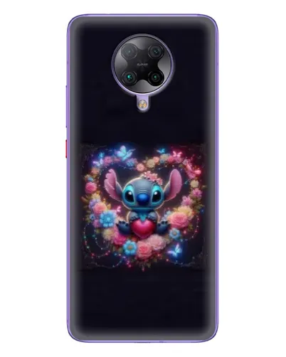 Чехол для Xiaomi POCO F2 Pro с картинкой «Stitch в цветах» Чехол для Xiaomi POCO F2 Pro с картинкой «Stitch в цветах»