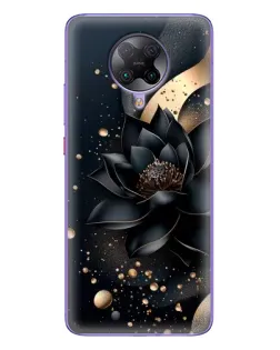 Чохол для Xiaomi POCO F2 Pro з картинкою «Чорний лотос»