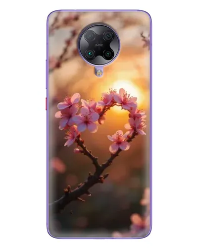 Чохол для Xiaomi POCO F2 Pro з картинкою «Рожевий цвіт сердечко на тлі заходу» Чохол для Xiaomi POCO F2 Pro з картинкою «Рожевий цвіт сердечко на тлі заходу»