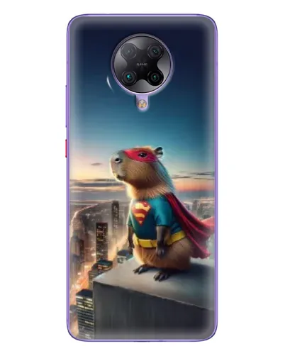 Чохол для Xiaomi POCO F2 Pro з картинкою «Капі-мен супергерой»