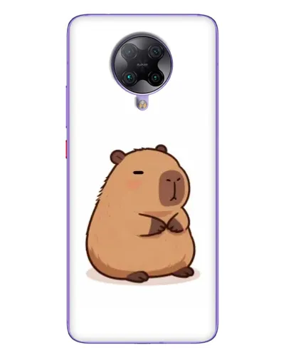Чохол для Xiaomi POCO F2 Pro з картинкою «Товстенька капібара»