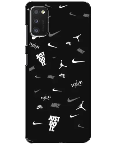 Чехол для Xiaomi POCO M3 с картинкой «Nike Black Pattern» Чехол для Xiaomi POCO M3 с картинкой «Nike Black Pattern»