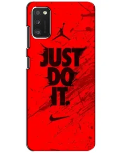 Чехол для Xiaomi POCO M3 с картинкой «Nike Just Do It»