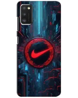 Чехол для Xiaomi POCO M3 с картинкой «Техногенный стиль Nike»