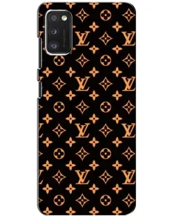 Чехол для Xiaomi POCO M3 с картинкой «Золотая монограмма LV»