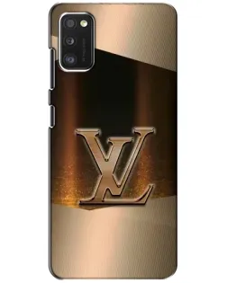 Чехол для Xiaomi POCO M3 с картинкой «LV — золотое сияние»
