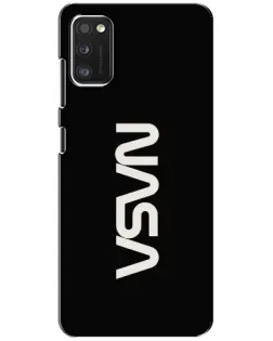 Чехол для Xiaomi POCO M3 с картинкой «NASA — вертикальный логотип»